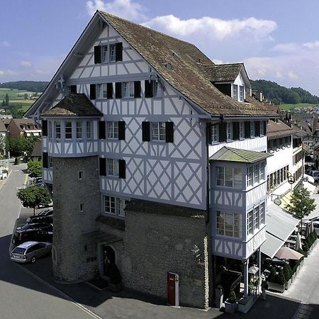 Hotel Restaurant Zum Goldenen Kopf Bülach Exteriör bild